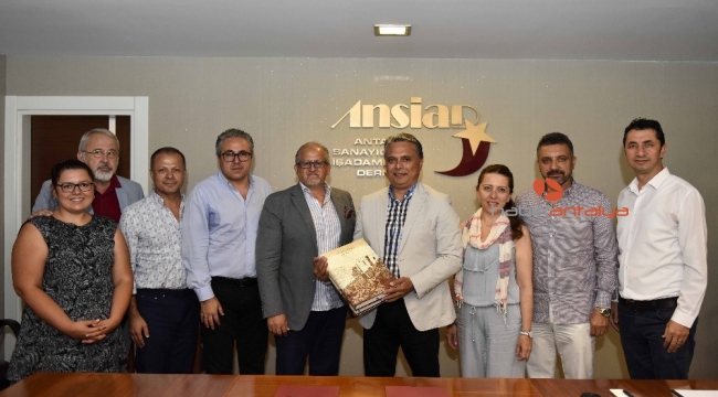 Uysal, ANSİAD'ın konuğu oldu