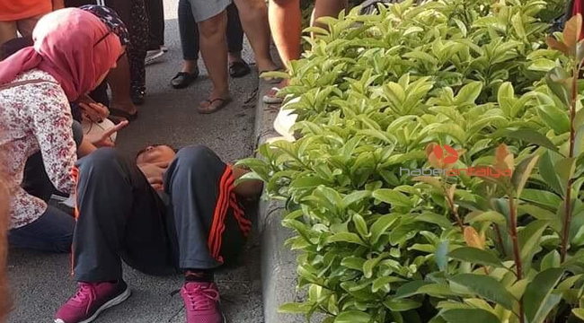Yaya geçidini kullanan öğrenci hastanelik oldu