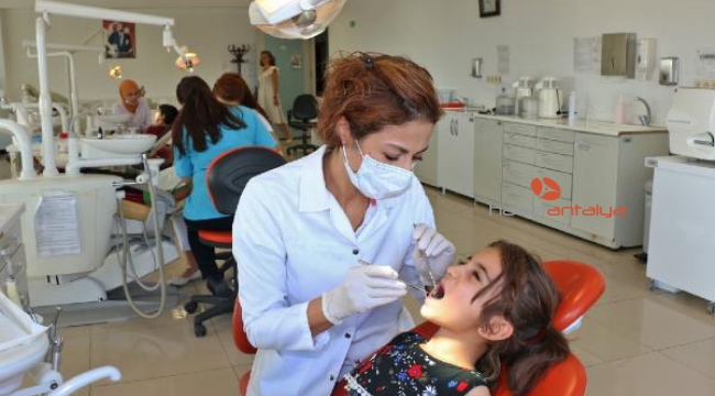 13 bin çocuğa diş tedavisi