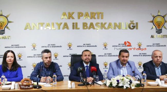 AK Parti İl Başkanı Taş:'Gidin bir çay için sıkıntı olmaz' diyorum.