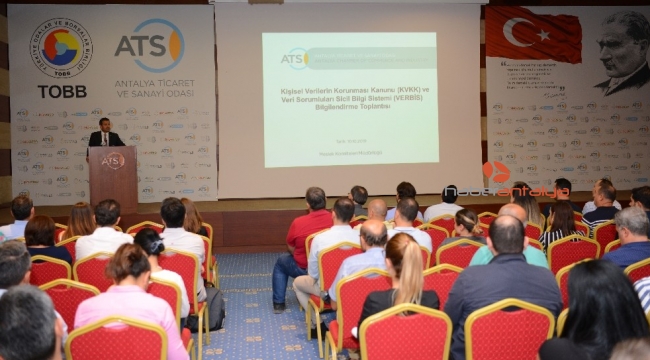 ATSO üyeleri 'Kişisel Verilerin Korunması' hakkında bilgilendirildi