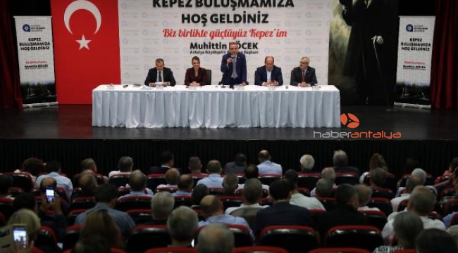 Başkan Böcek: Antalya halkının bize verdiği oyları helal ettireceğiz