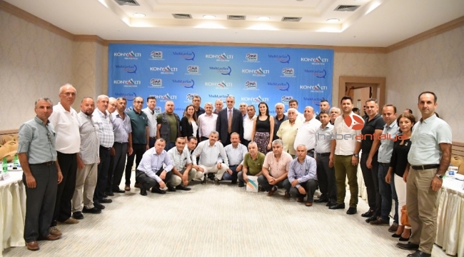 Başkan Esen, muhtarlarla bir araya geldi