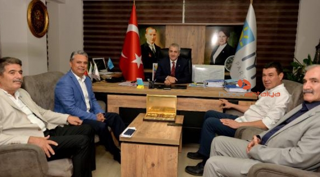 Başkan Uysal'dan İYİ Parti'ye ziyaret