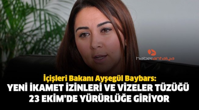 KKTC İçişleri Bakanı Ayşegül Baybars: "Ülkeye girişlere sıkı denetim getirildi"