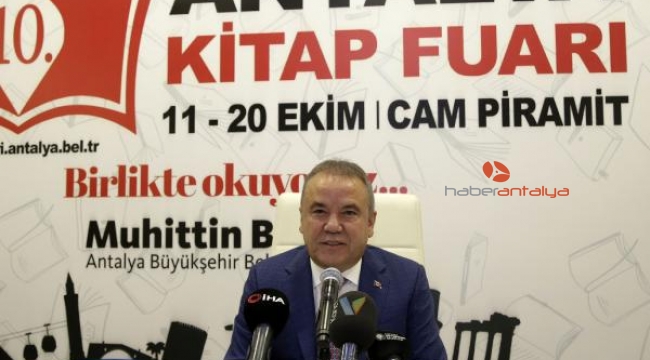 Böcek: Tüm kitapseverleri fuarımıza bekliyoruz