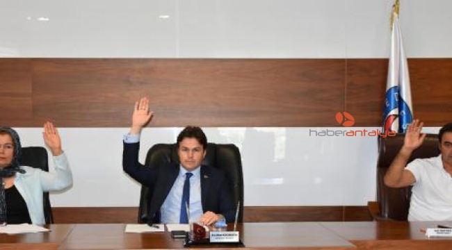 Demre Belediyesi'nin 2020 bütçesi kabul edildi