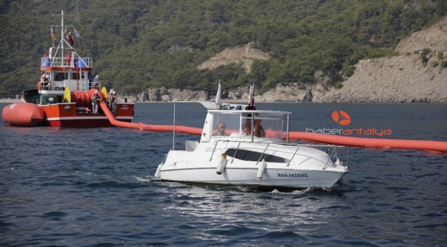Deniz kirliliğine karşı acil müdahale tatbikatı yapıldı