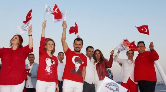 Denizde cumhuriyet coşkusu