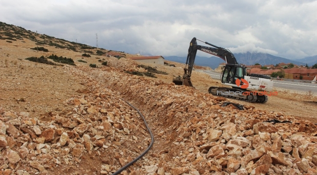 Elmalı Yakaçiftlik'in içme suyu sorunu çözülüyor