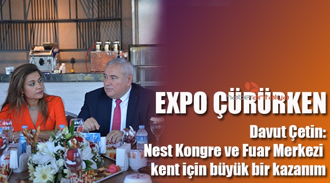 Expo boş dururken Nest Kongre ve Fuar Merkezi için toplantı düzenlendi