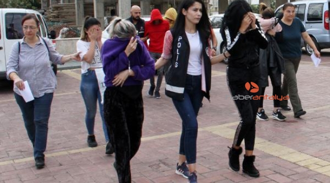 İkisi küçük yaşta 4'ü kadın 6 fuhuş operasyonu şüphelisii adliyede