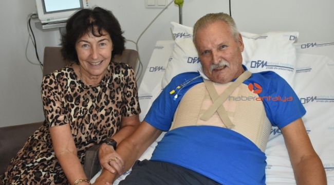 Hollanda'dan tatile geldi, 5 koroner arteri değişti