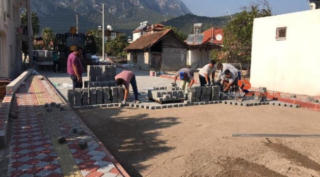 Kemer Belediyesi ekipleri çalışmalarını sürdürdü