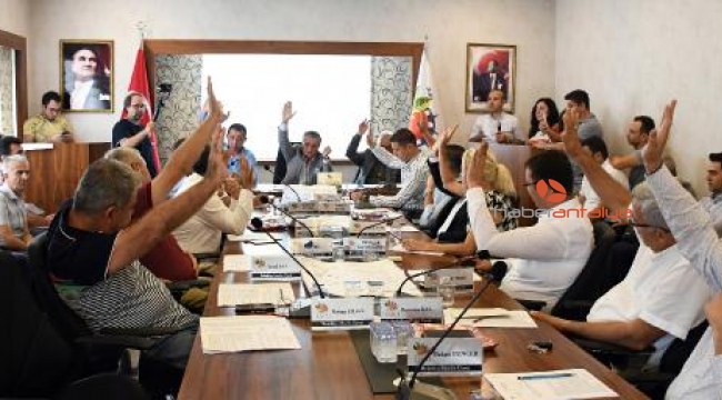 Kemer Belediyesi'nde ekim meclisi