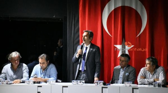 Kemer'de turizm toplantısı