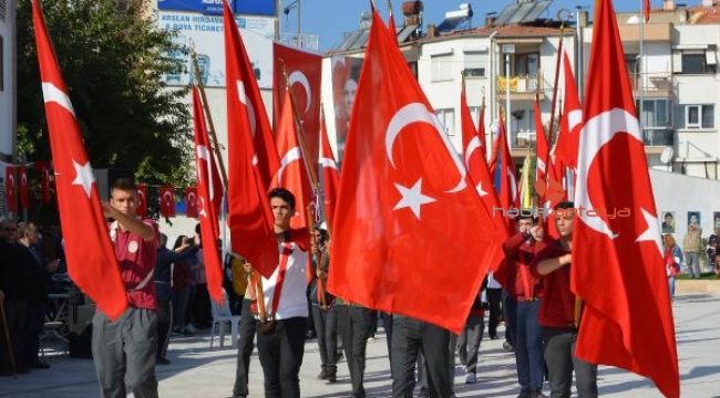 Korkuteli'de Cumhuriyet Bayramı coşkuyla kutlandı