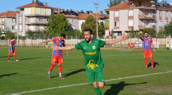 Korkuteli'den 5 gollü galibiyet