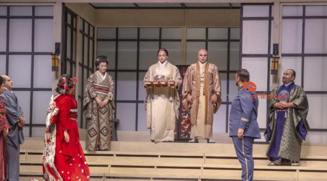 'Madama Butterfly' Antalya DOB sahnesinde