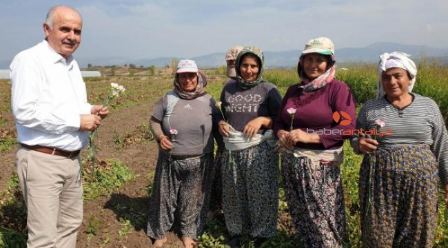 Manavgat'ta Dünya Çiftçi Kadınlar Günü kutlaması