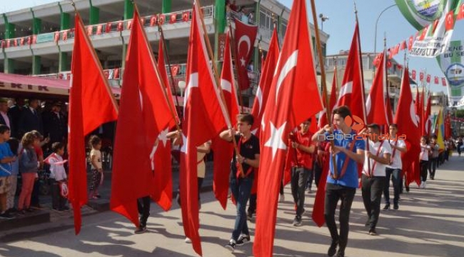 Serik'te Cumhuriyet coşkusu