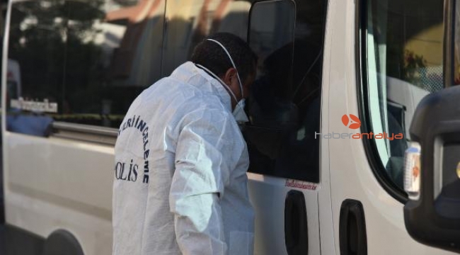 Tur şirketi şoförü, minibüste ölü bulundu