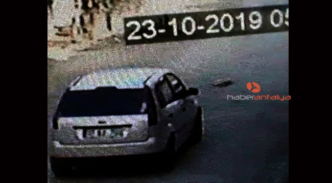 Yolun ortasında yatan köpeği ezen sürücü kaçtı