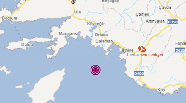 3.7 büyüklüğünde deprem