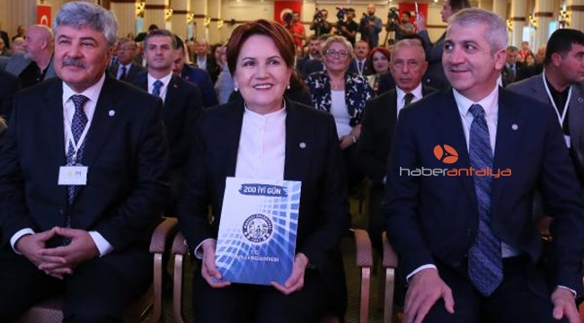 Akşener: Bu ülkeyi bayram sofrasına oturtmak hayalimiz var