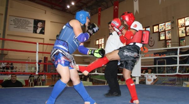 Alanya'da muay thai heyecanı