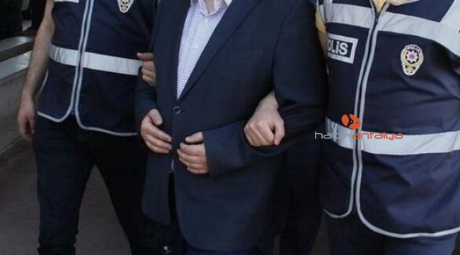 Antalya'da FETÖ/PDY operasyonu