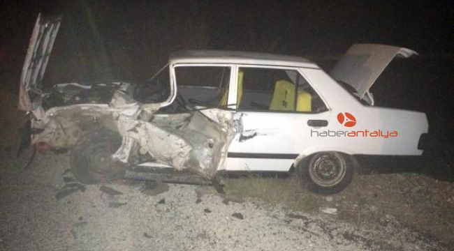 İki otomobil çarpıştı: 5 yaralı