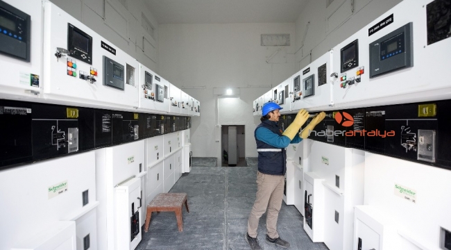 Antalya OSB'nin elektrik ana dağıtım merkezi yenilendi