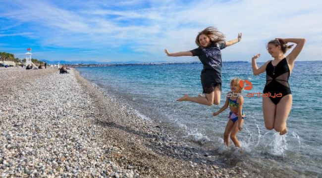 Antalya'da yazdan kalma günler