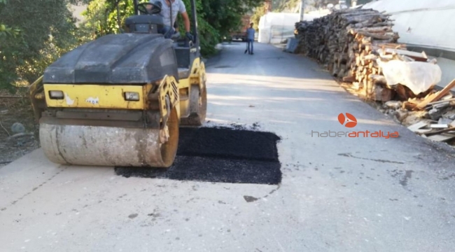 ASAT'tan Korkuteli ve Demre'ye asfalt