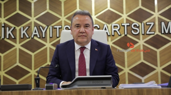 Başkan Böcek, "Hiçbir karar sessiz sedasız geçmeyecek"