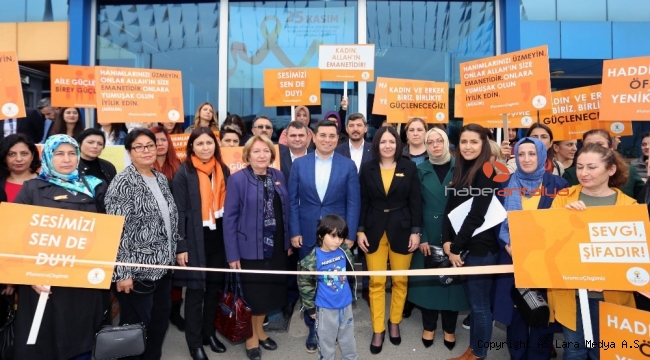 Başkan Tütüncü: "Kadına şiddet insanlığa ihanettir"