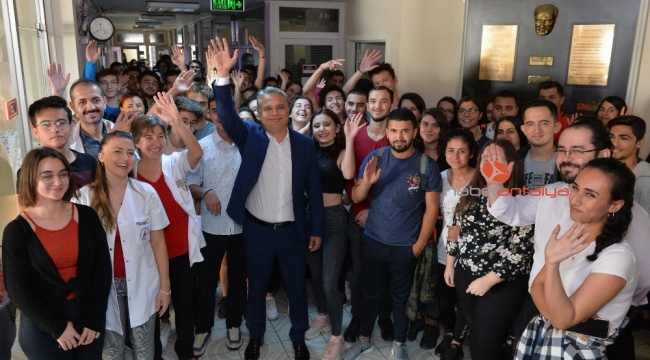 Başkan Uysal, gençlerle buluştu