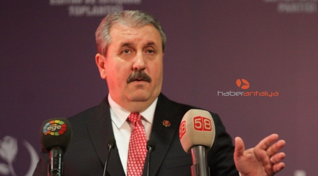 BBP lideri Mustafa Destici: "ABD Temsilciler Meclisi'nde alınan kararların değeri yoktur"