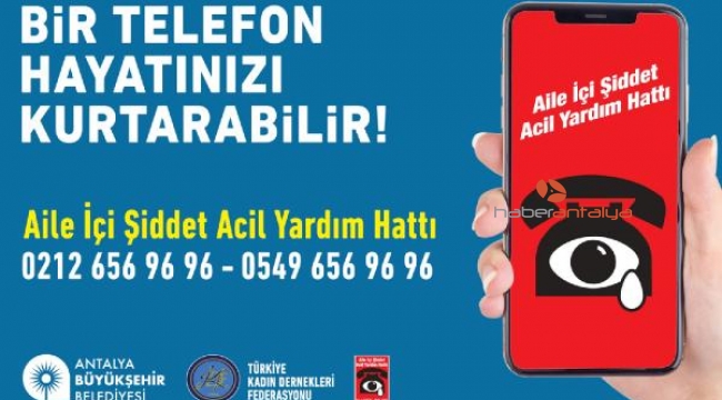 Büyükşehir'den, kadına şiddete farkındalık çalışması