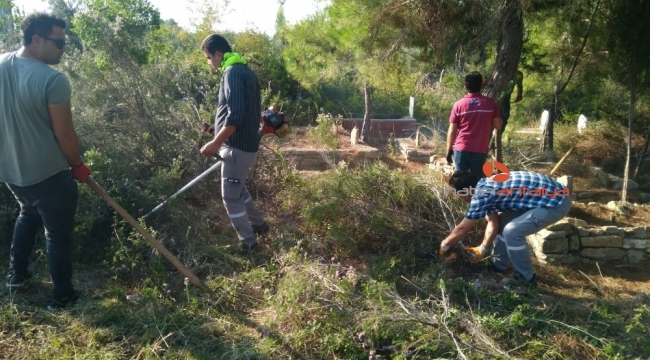 Büyükşehir'den mezarlıklara kapsamlı bakım