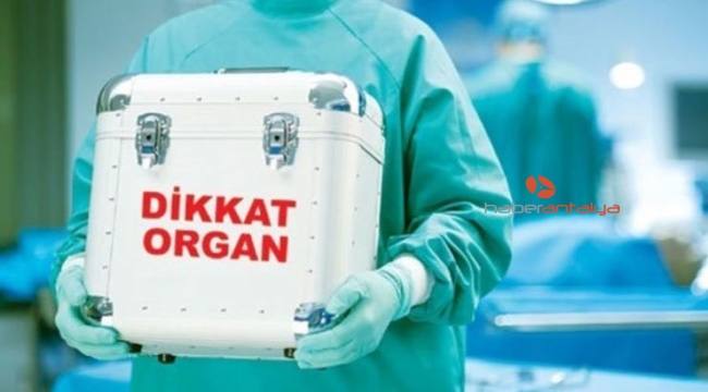 DİKKAT ! Antalya'da organ nakli bekleyen 3 bin 399 hasta var.