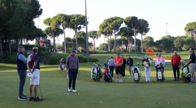 Dünyaca ünlü golfçülerden Atatürk'e saygı