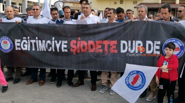 Eğitim Bir Sen Şube Başkanı Çoban: "Şiddeti önleyen aktör değil şiddetin mağduruyuz"