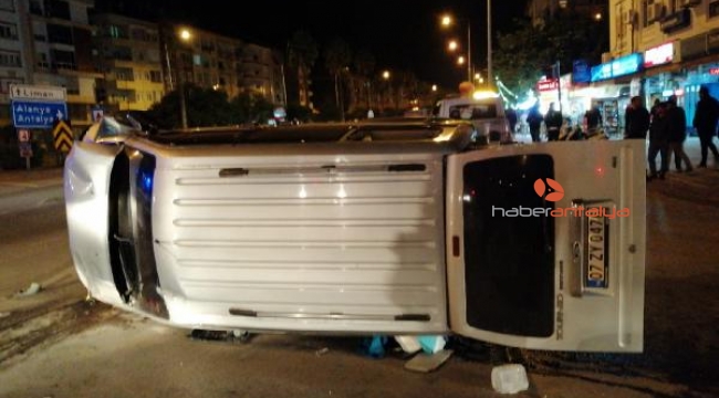 Gazipaşa'da kaza: 3 yaralı