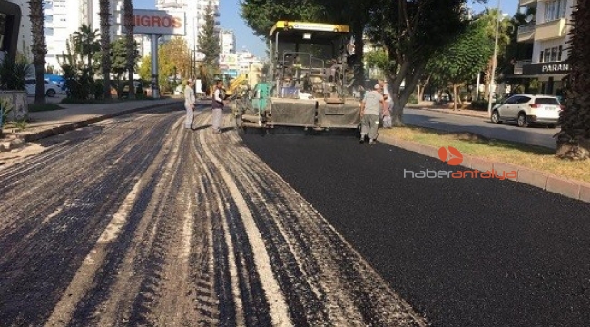 İsmet Gökşen Caddesi'ne bakım yapıldı