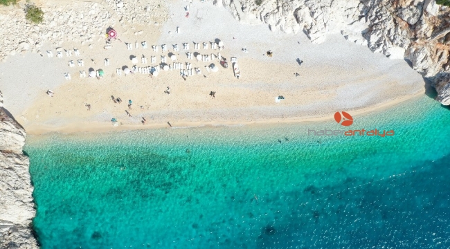 Kaş'ta kasımda deniz keyfi