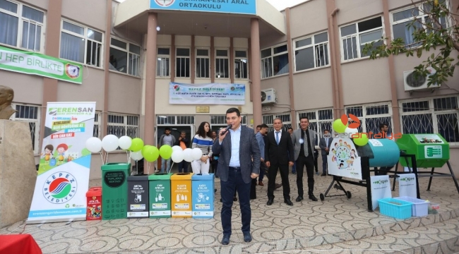 Kepez'den örnek çevreci çalışma