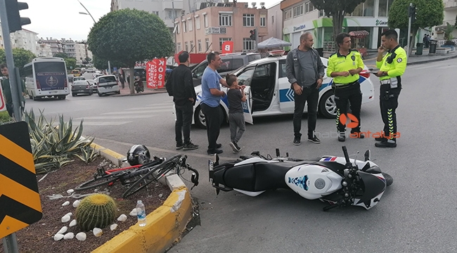 Kırmızı ışık ihlali hastanelik etti: 2 yaralı