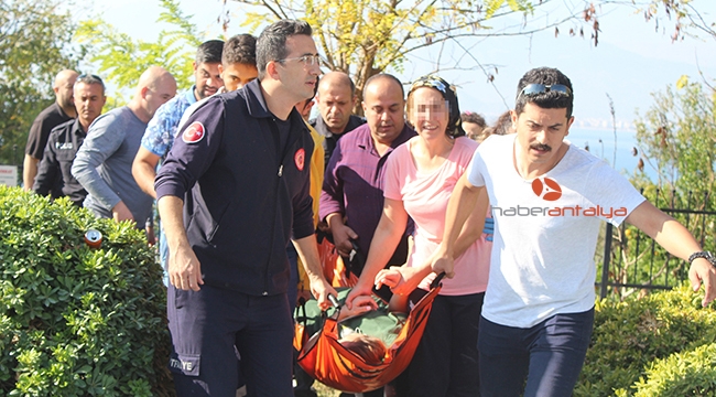 Kızı baygınlık geçirince intihardan vazgeçti